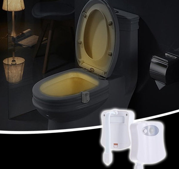LED toilet lys med sensor LED