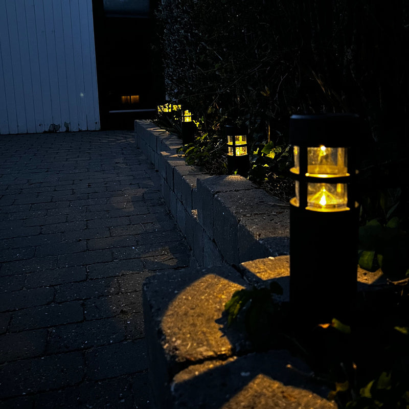 Solcelle Lampe, 4 stk