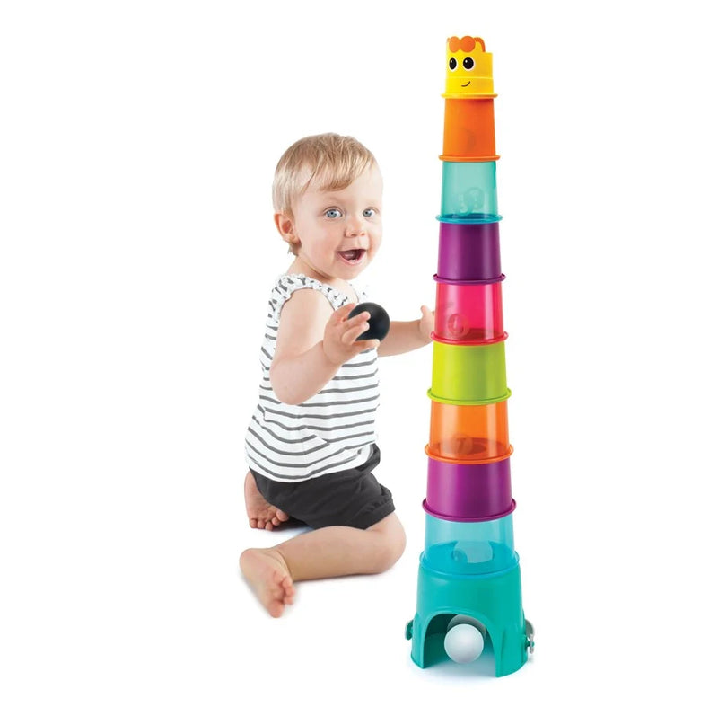 Infantino B Kids - Giraf-stabelkopper