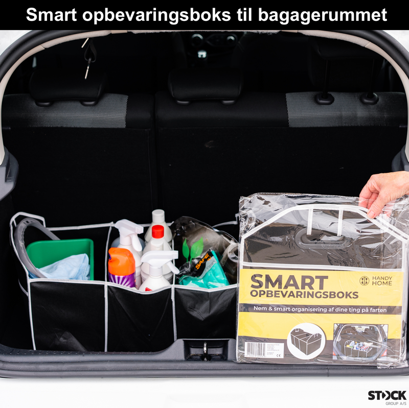 Smart opbevaringskasse til bilen